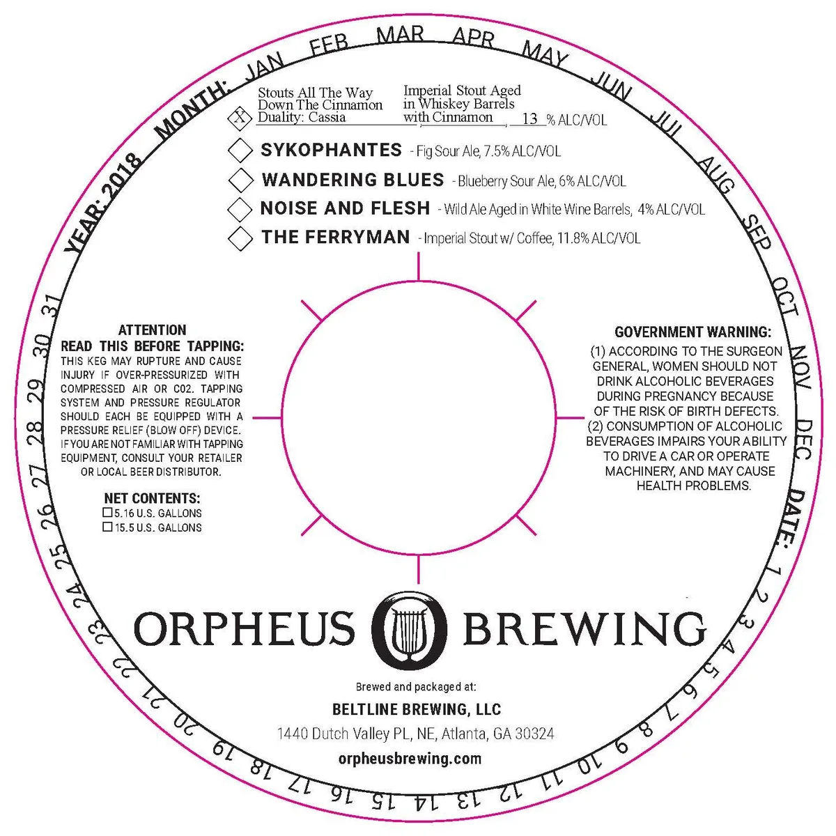 Stouts All The Way Down The Cinnamon Duality: Cassia — full label as filed with TTB