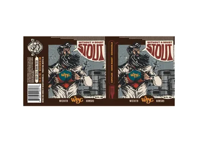 Without a Doubt Stout label