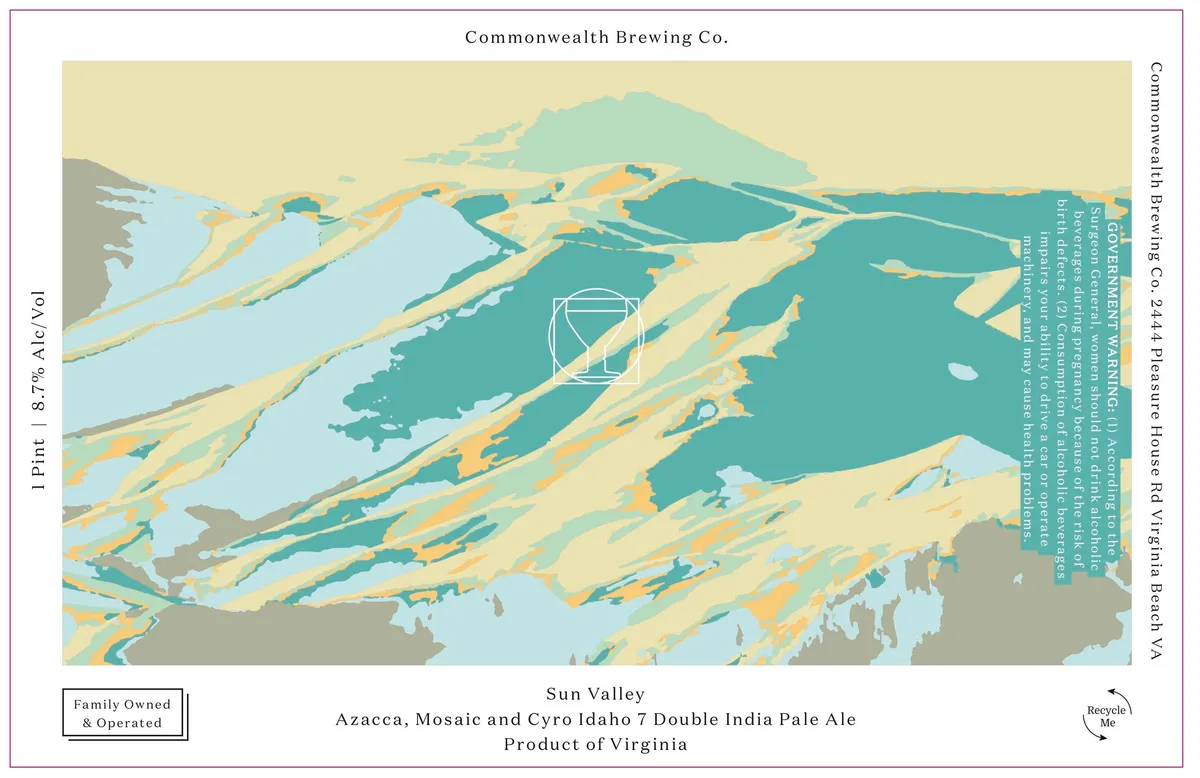 Sun Valley — full label as filed with TTB