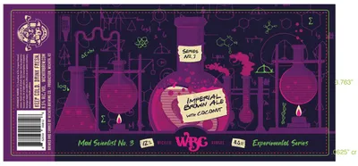 Mad Scientist No. 3 label