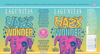 Hazy Wonder label