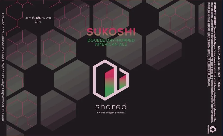 Sukoshi — full label as filed with TTB