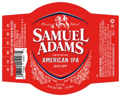 American IPA label