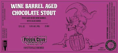 Wine Barrel Aged Chocolate Stout label