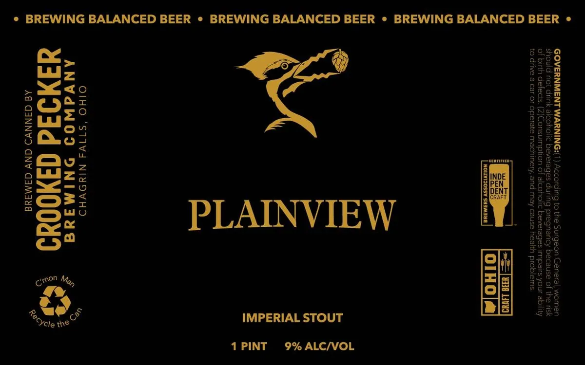 Plainview — full label as filed with TTB