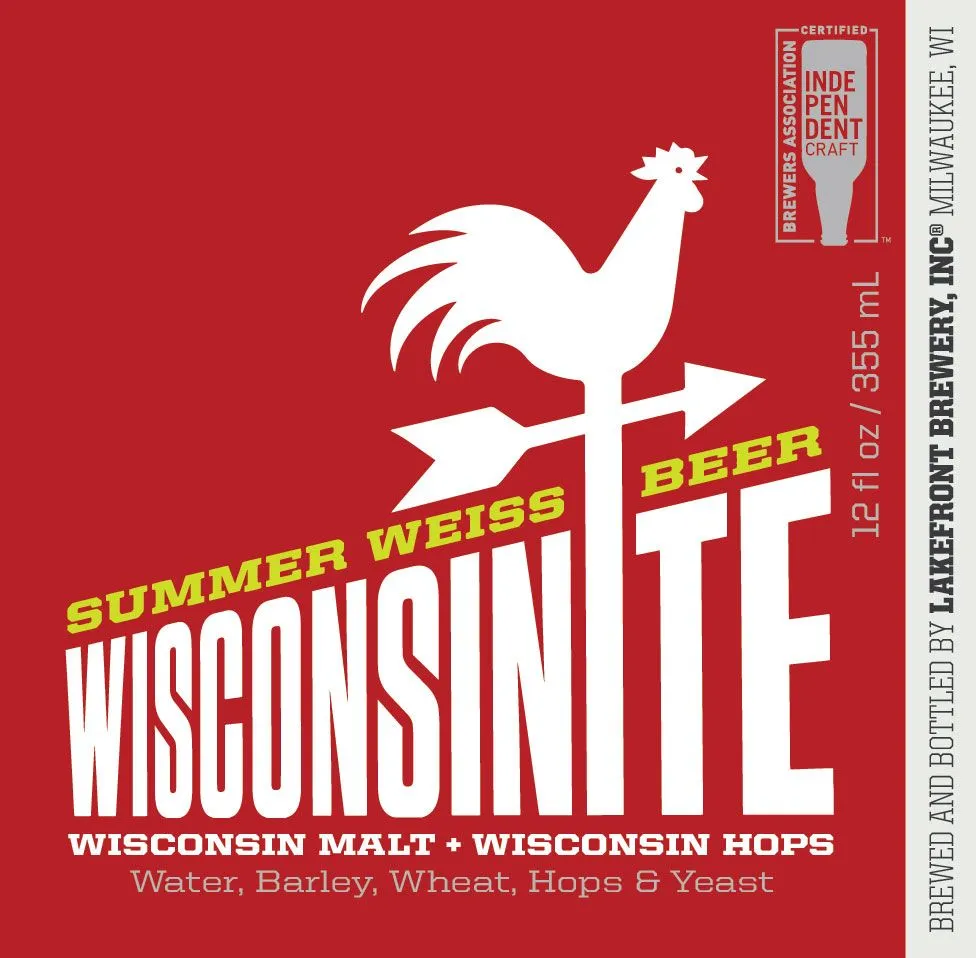 Wisconsinite — full label as filed with TTB