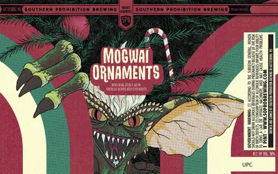 Mogwai Ornaments label