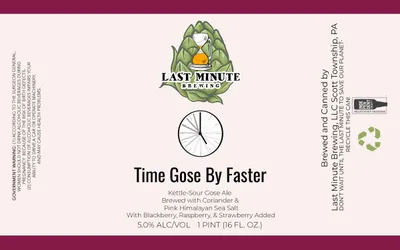 Time Gose By Faster label