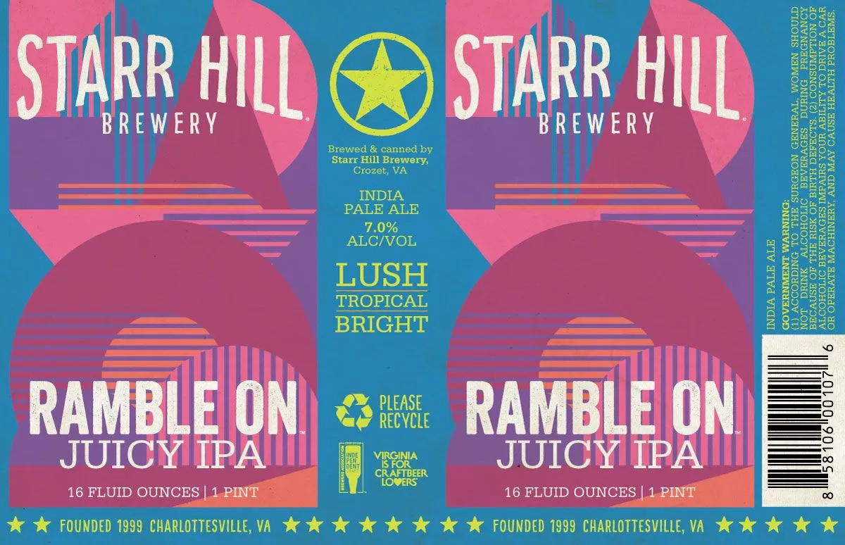 Ramble On label