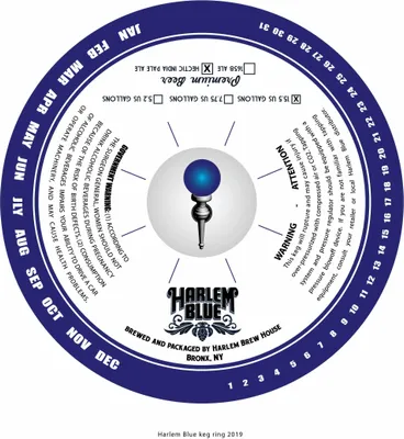Hectic India Pale Ale label