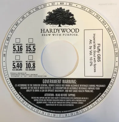 Fluffy GBS label