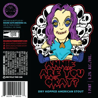 Annie Are You Okay? label