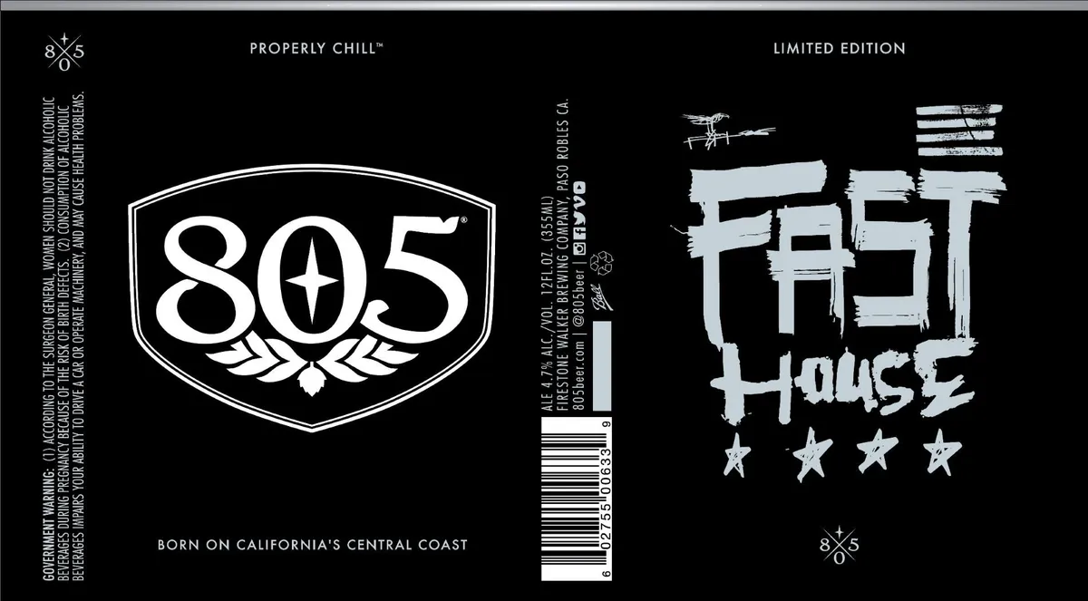 805 — full label as filed with TTB