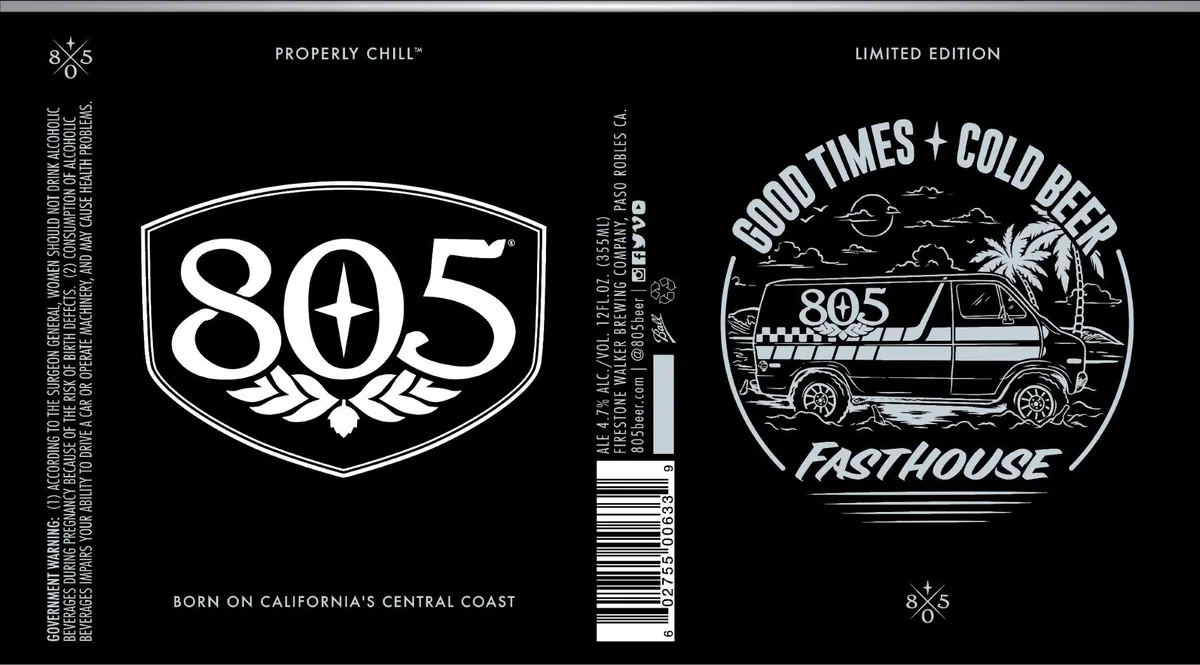 805 — full label as filed with TTB