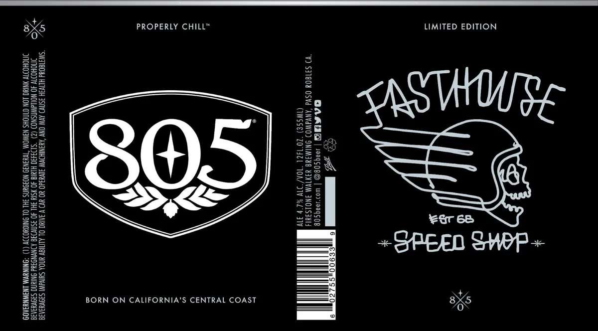 805 — full label as filed with TTB
