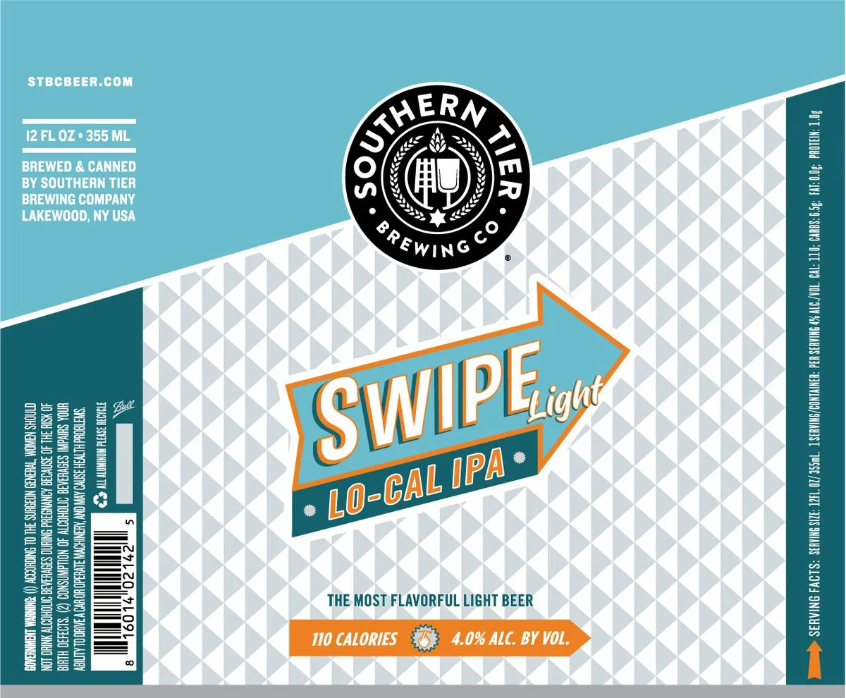 Swipe Light — full label as filed with TTB