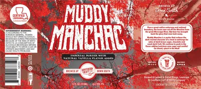 Muddy Manchac label