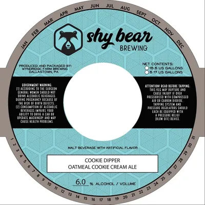 Cookie Dipper label