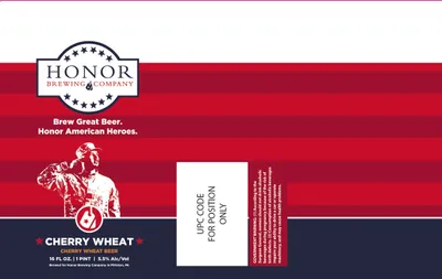 Cherry Wheat label