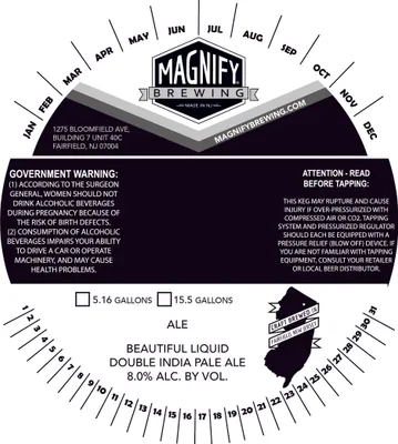 Beautiful Liquid label