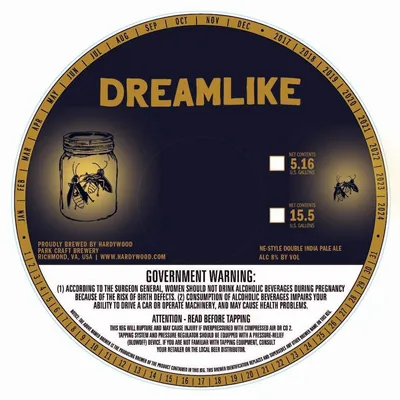 Dreamlike label