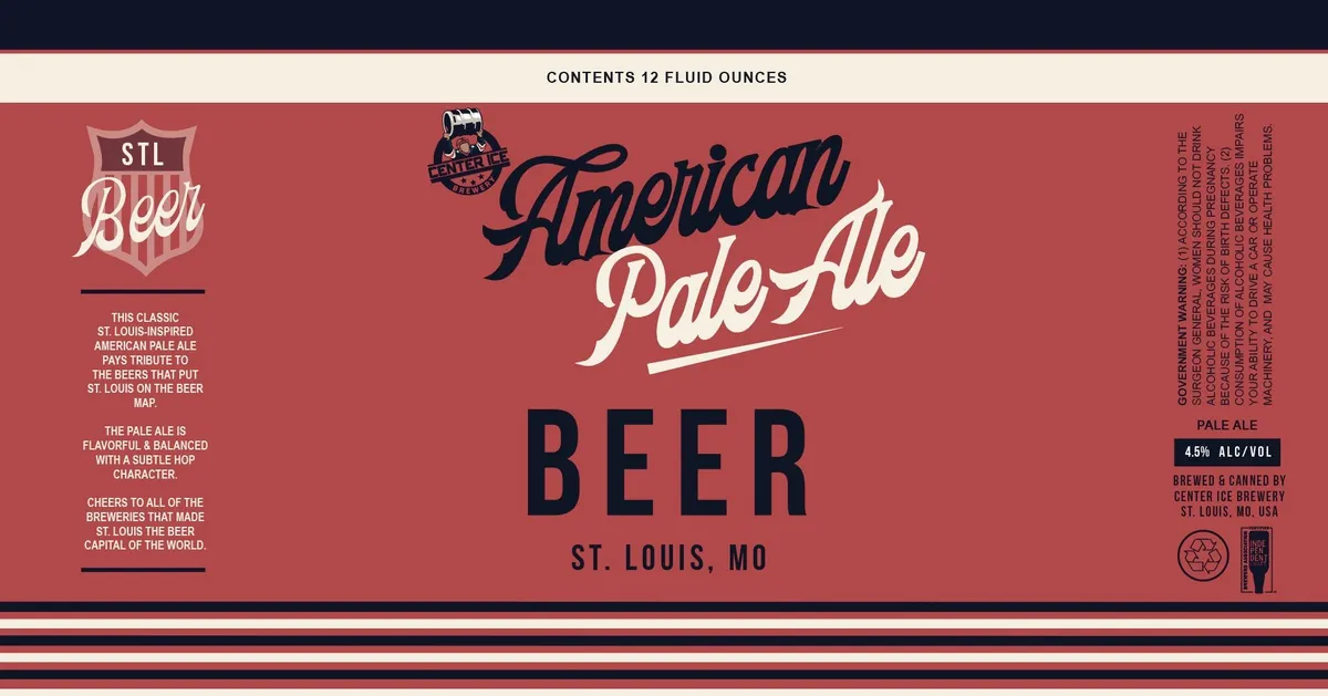 American Pale Ale label