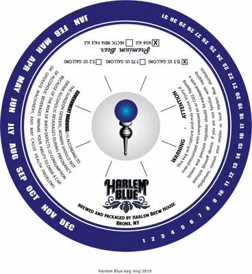 Harlem Blue label