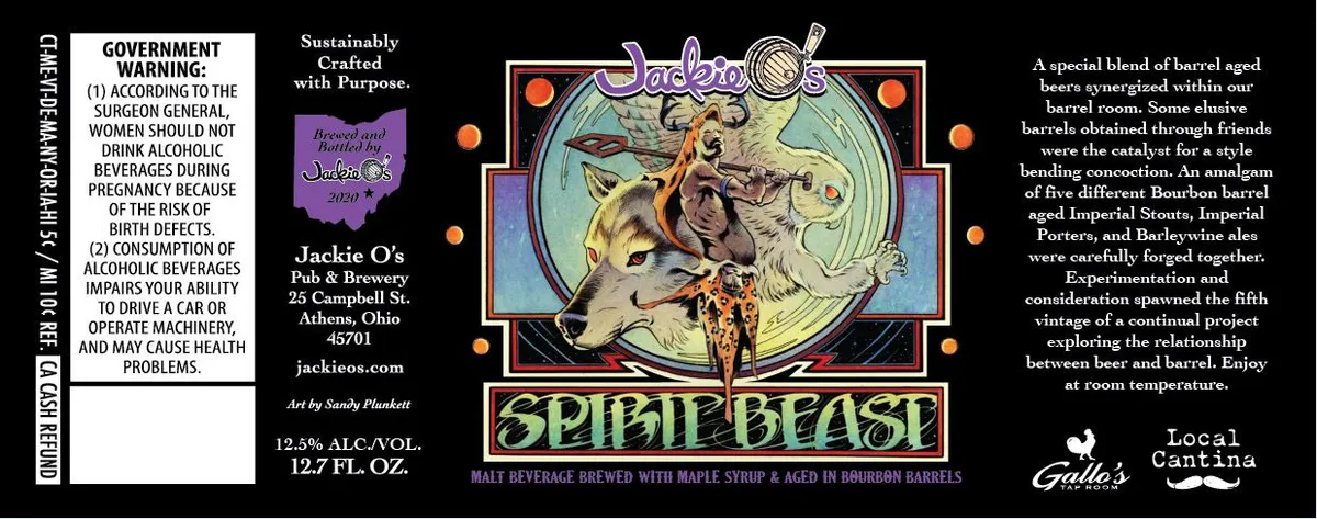 Spirit Beast label
