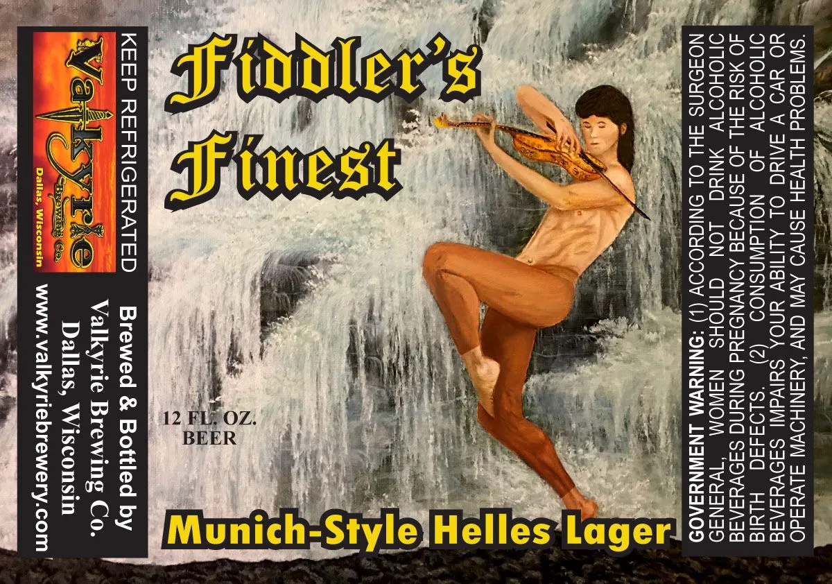 Fiddler's Finest label art — VALKYRIE