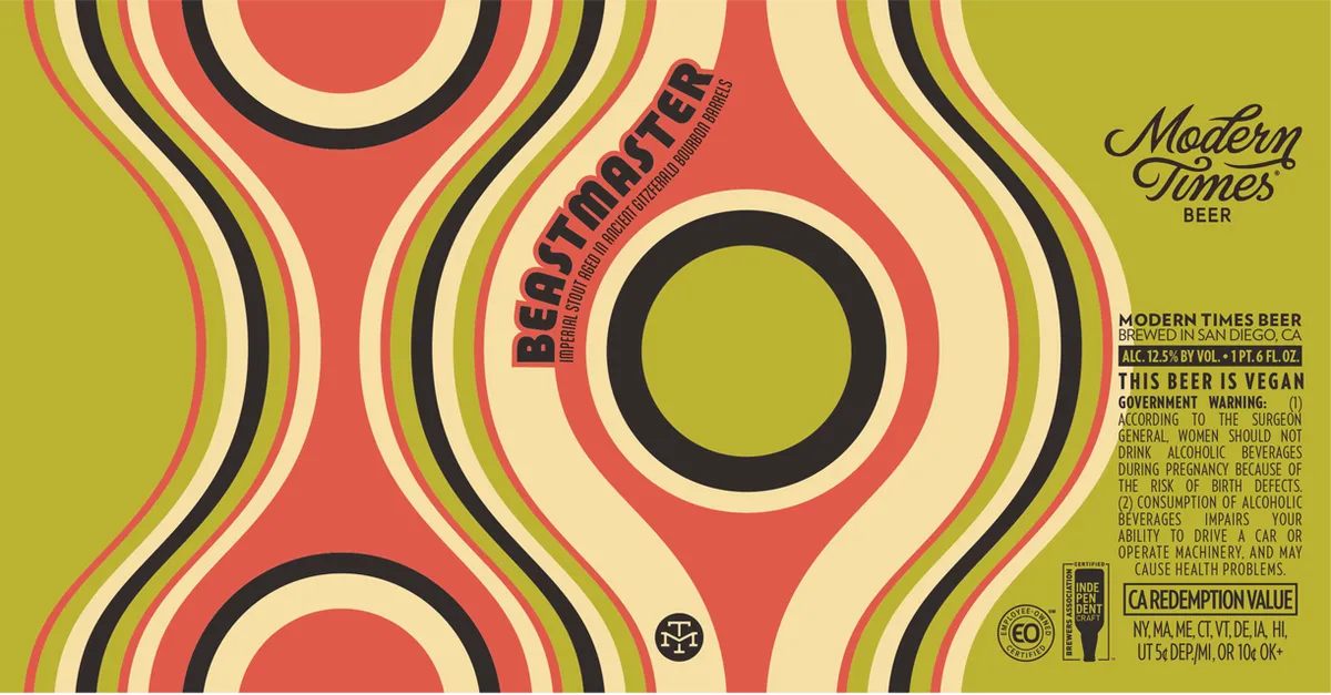 Beastmaster label art — BEASTMASTER