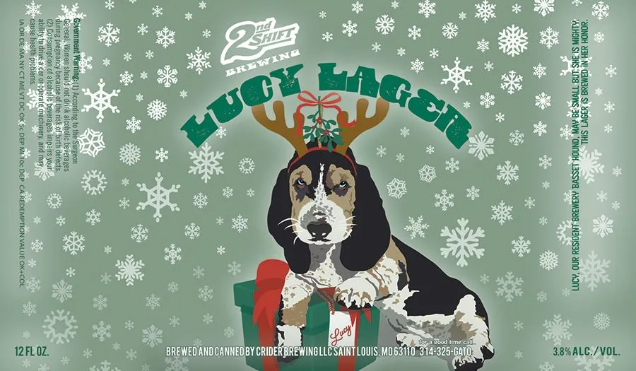 Lucy Lager — full label as filed with TTB