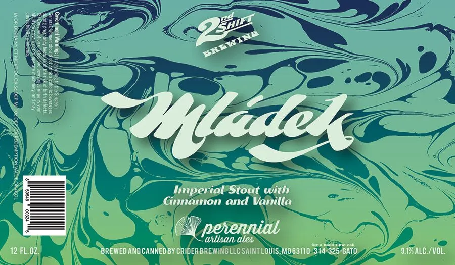 Mladek — full label as filed with TTB