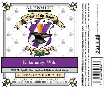 Kalamango Wild label