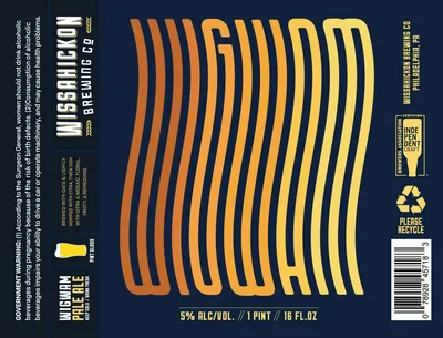 Wigwam Pale Ale label