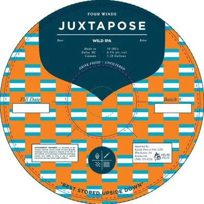 Juxtapose label