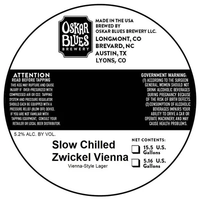 Slow Chilled Zwickel Vienna label