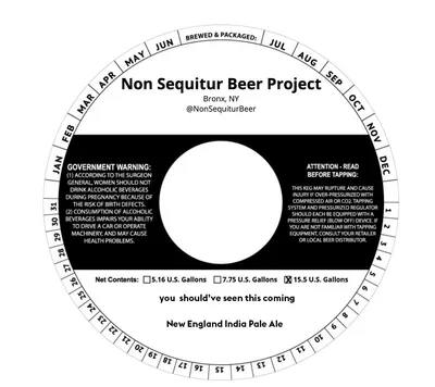 You Should've Seen This Coming label
