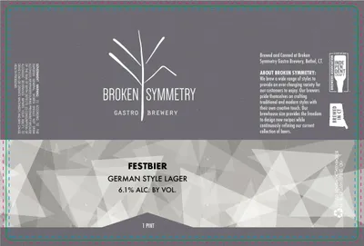 Festbier label