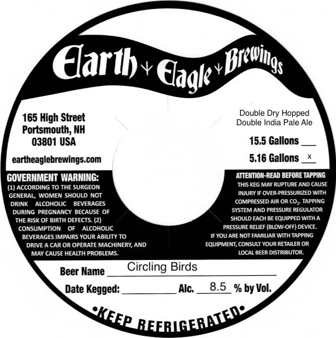 Circling Birds — full label as filed with TTB