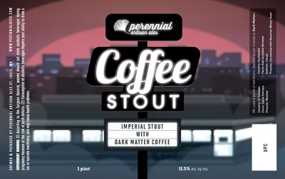 Coffee Stout label