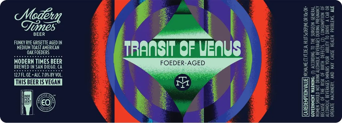 Transit of Venus — full label as filed with TTB
