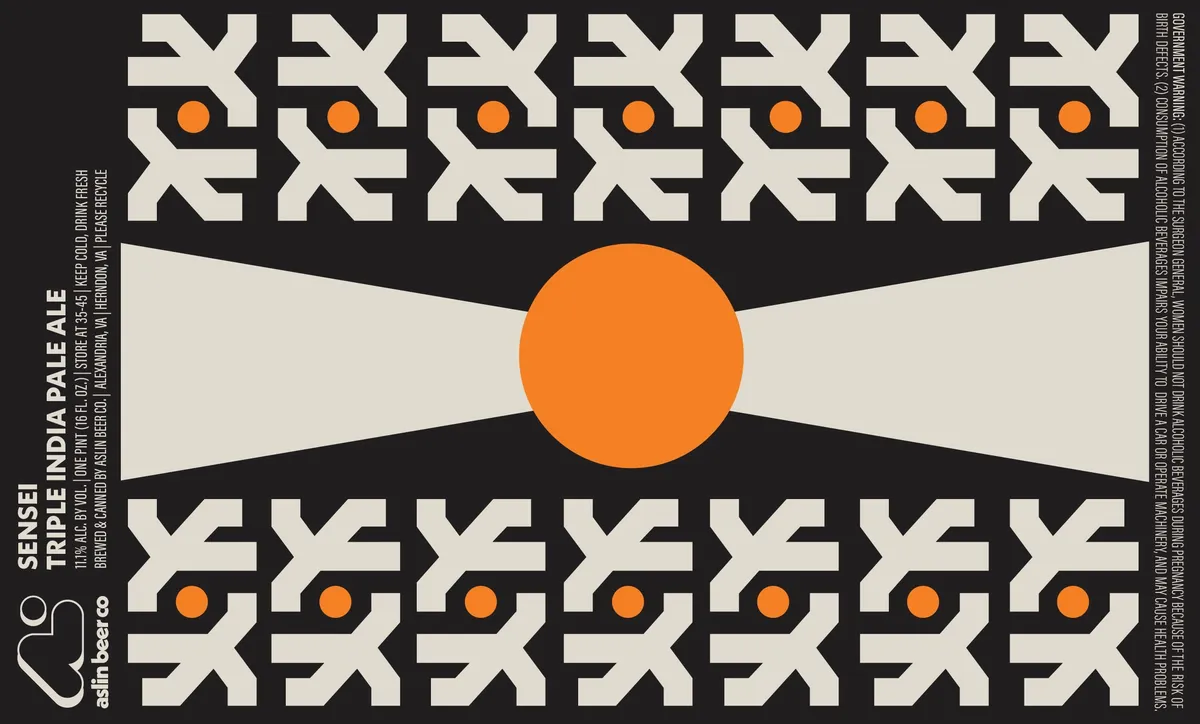 Sensei — full label as filed with TTB