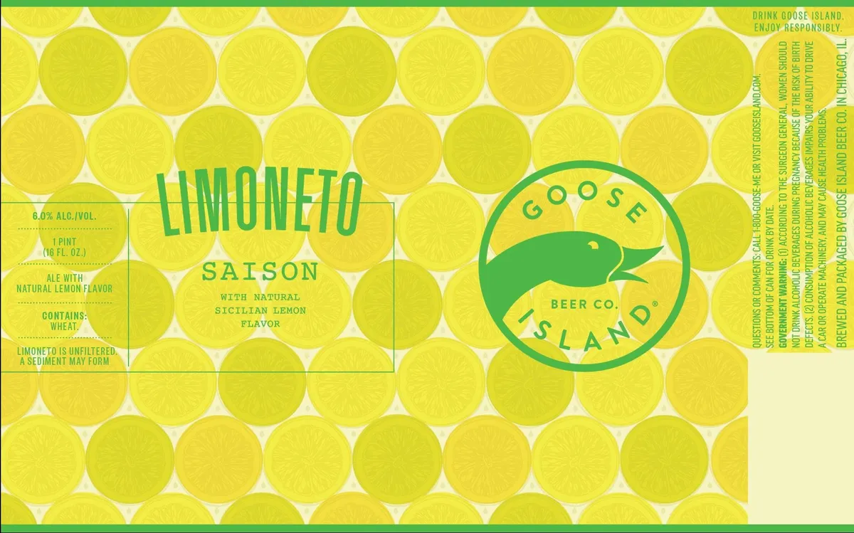 Limoneto — full label as filed with TTB