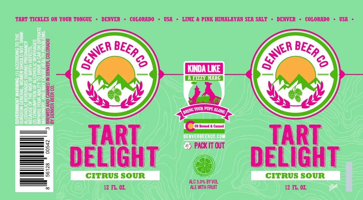 Tart Delight — full label as filed with TTB