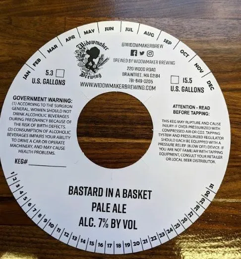 Bastard in a Basket — full label as filed with TTB