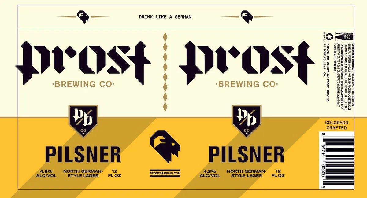 Pilsner — full label as filed with TTB