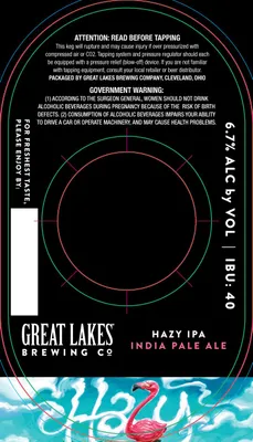 Hazy India Pale Ale label