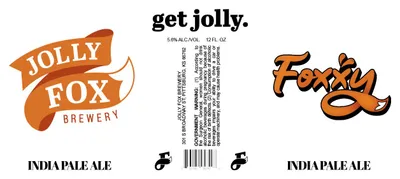 Foxxy IPA label
