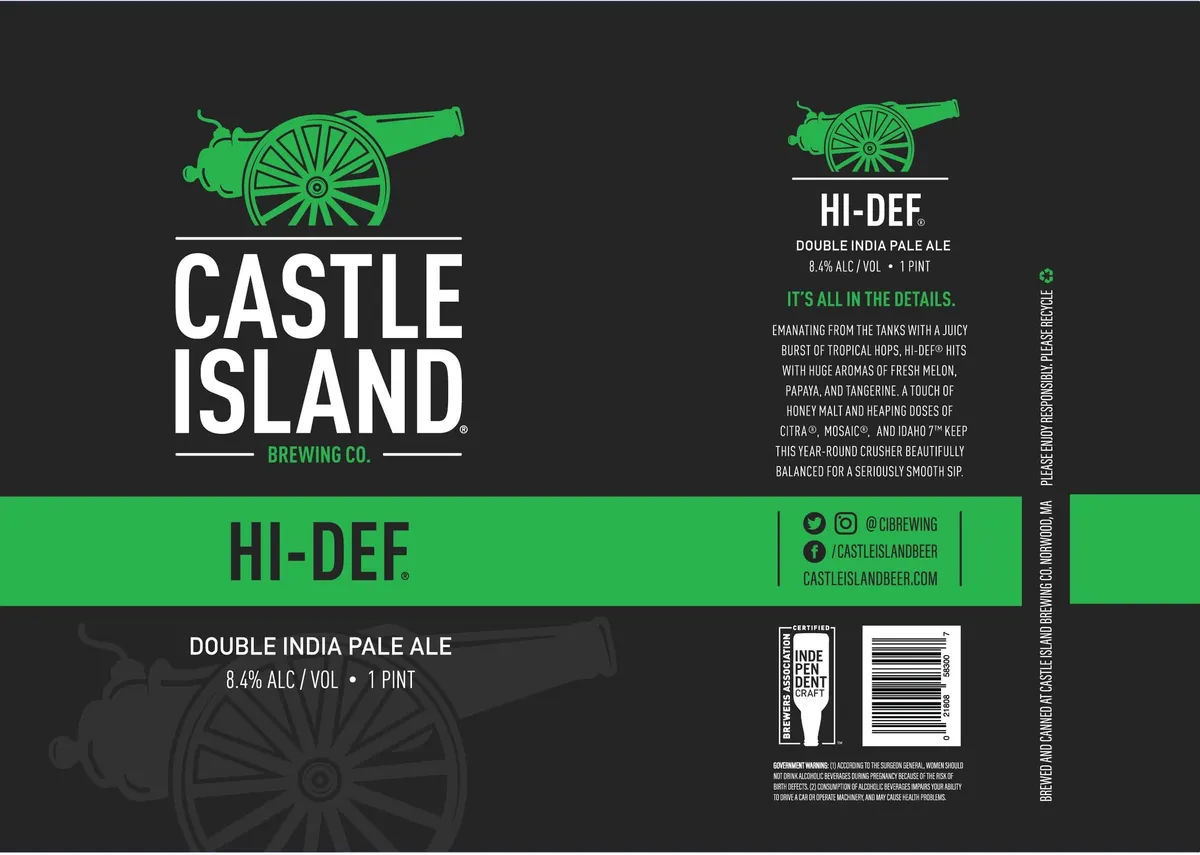 Hi-Def — full label as filed with TTB