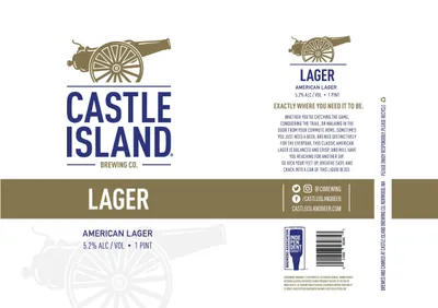 Lager label